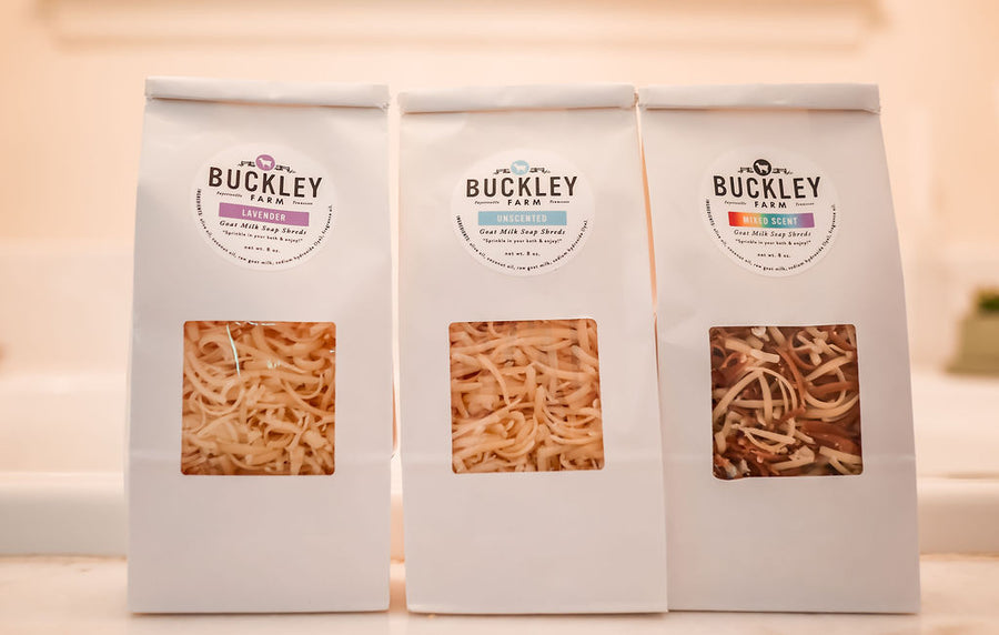 Goat Milk Soap Shreds
