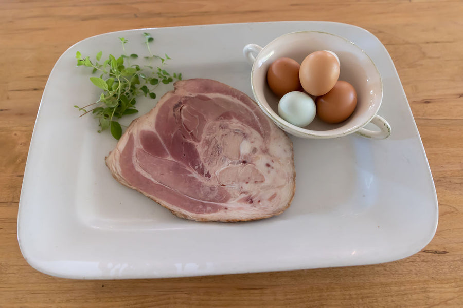 Cured Ham - MBS cured, Hickory Smoked