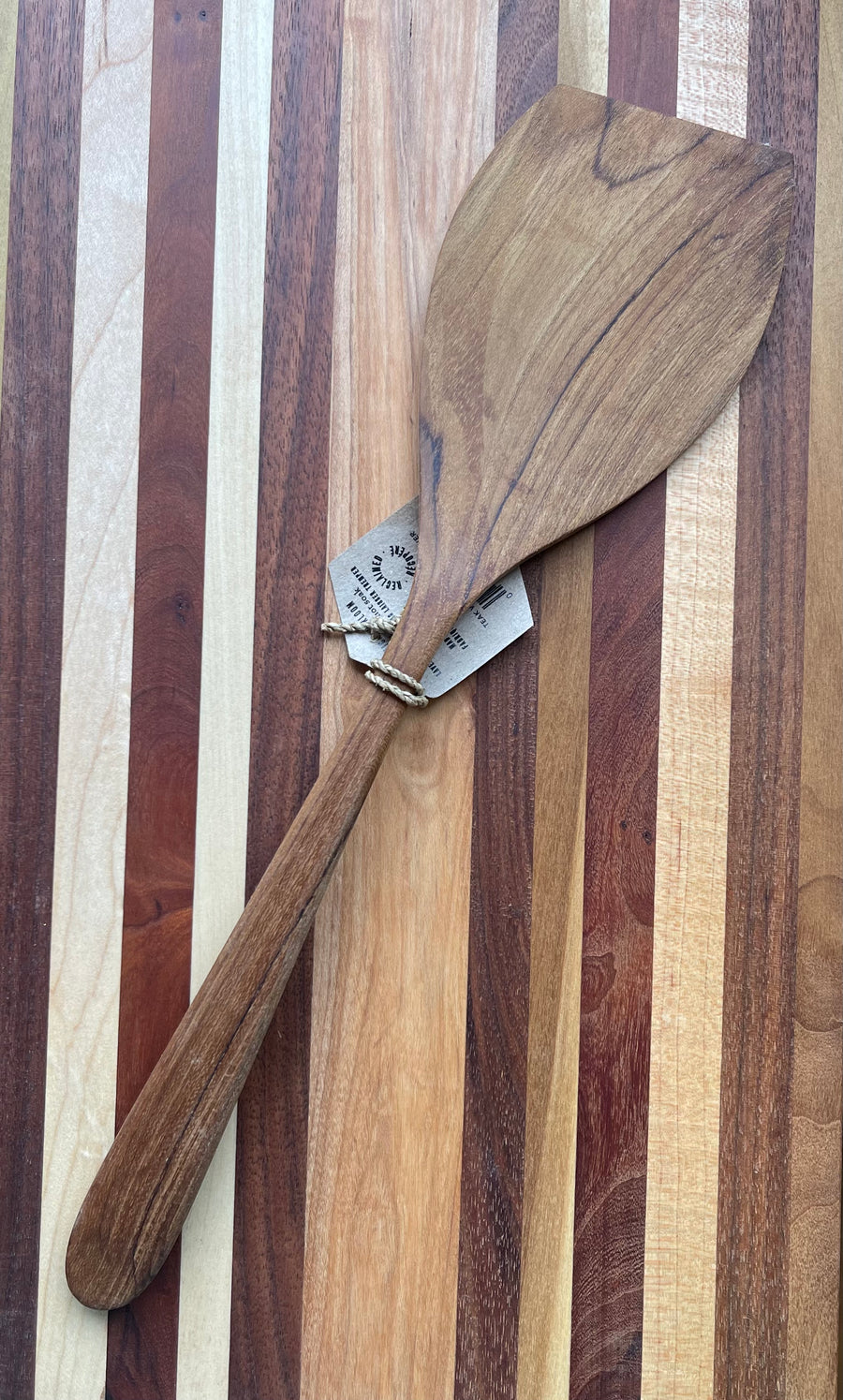 Teak Wood Corner Spatula